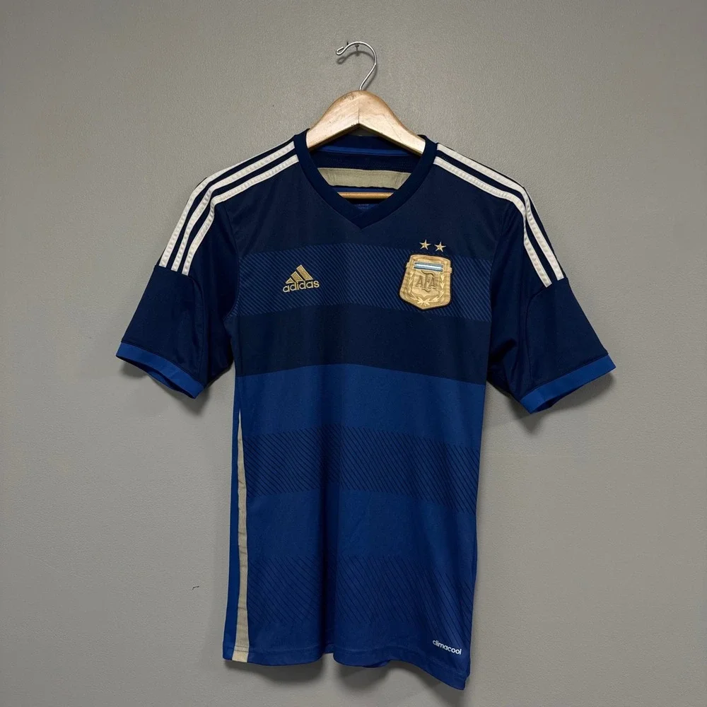 2014 Adidas Argentina Away Soccer Jersey S